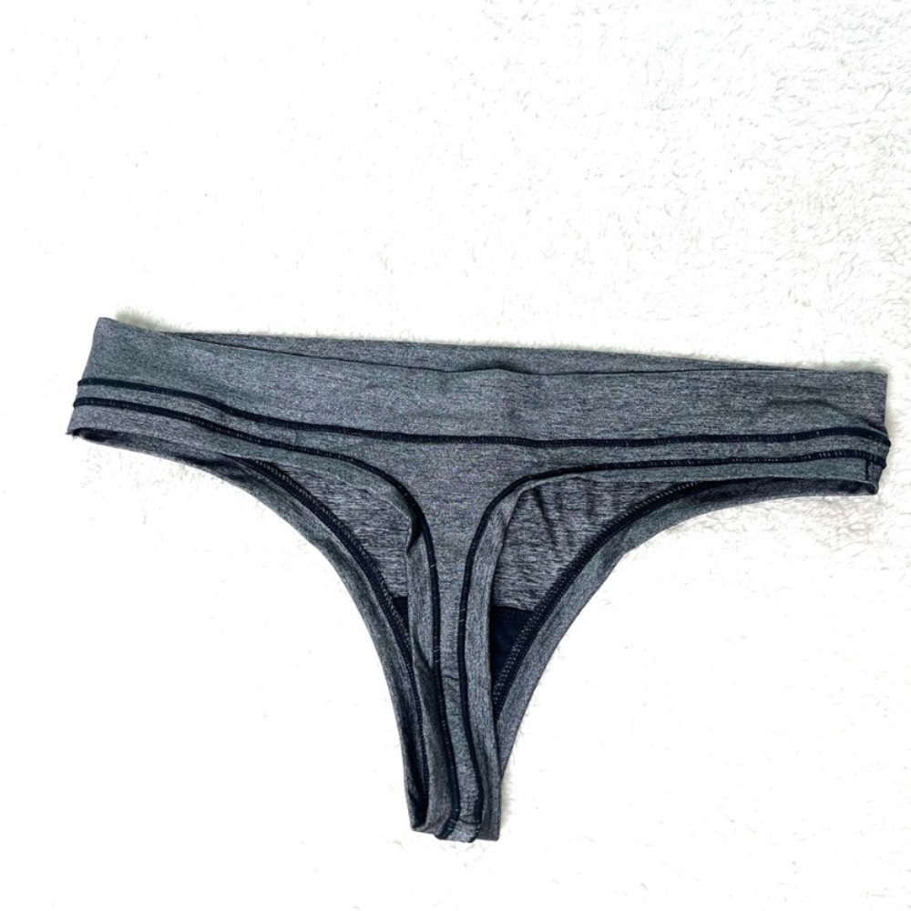 Women’s nylon satin stretchy thongs - Picture 4 of 15